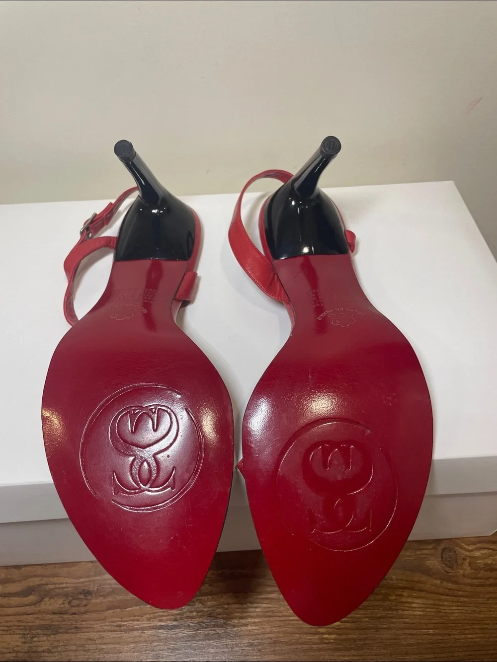 Siordia Couture red leather